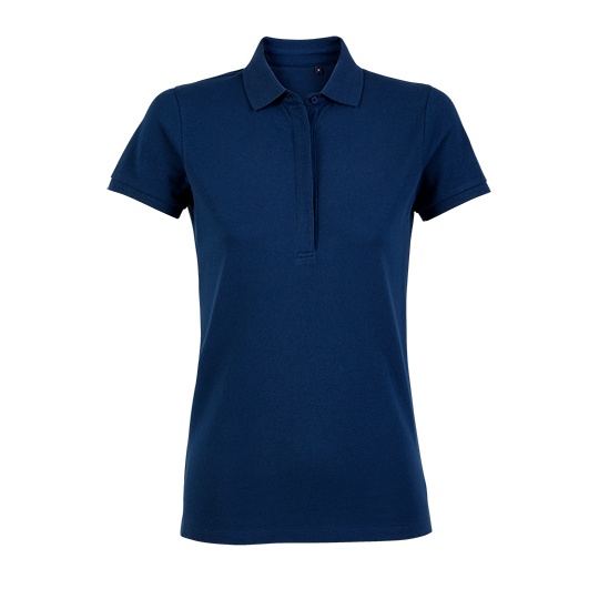 Koszulka Polo Damska Bawełniana Pika NB3189 - Deep Blue