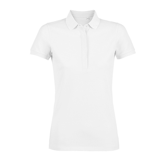 Koszulka Polo Damska Bawelniana Pika NB3189 - Optic White