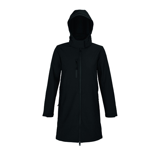 Długi softshell damski NB3794 - Deep Black