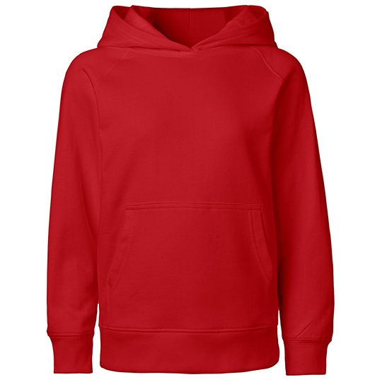 Bluza Dziecieca Klasyczna Bawelna Organiczna NE13101 - Red
