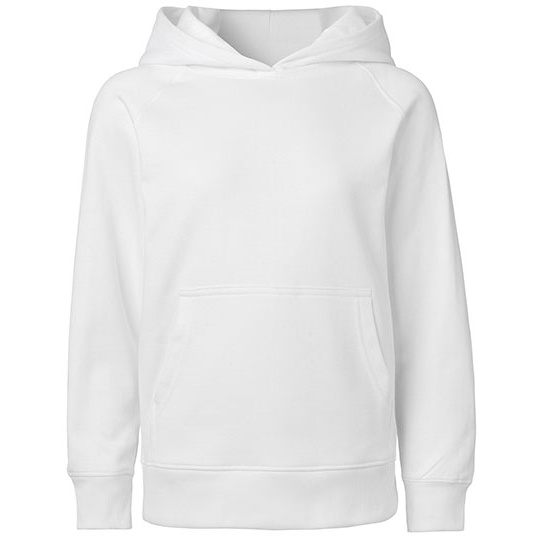 Bluza Dziecieca Klasyczna Bawelna Organiczna NE13101 - White