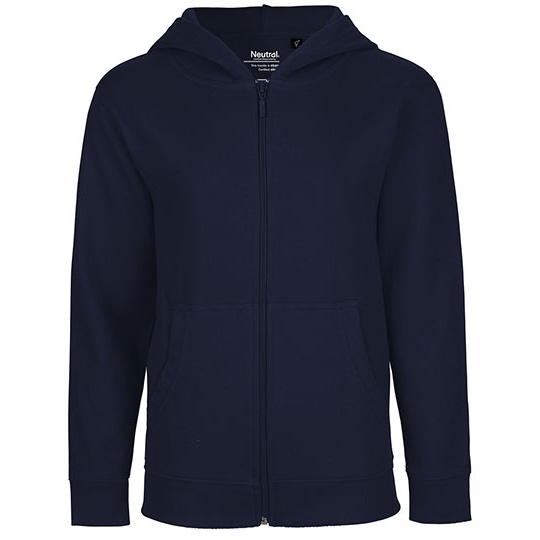 Bluza dziecięca zapinana na zamek NE13301 - Navy