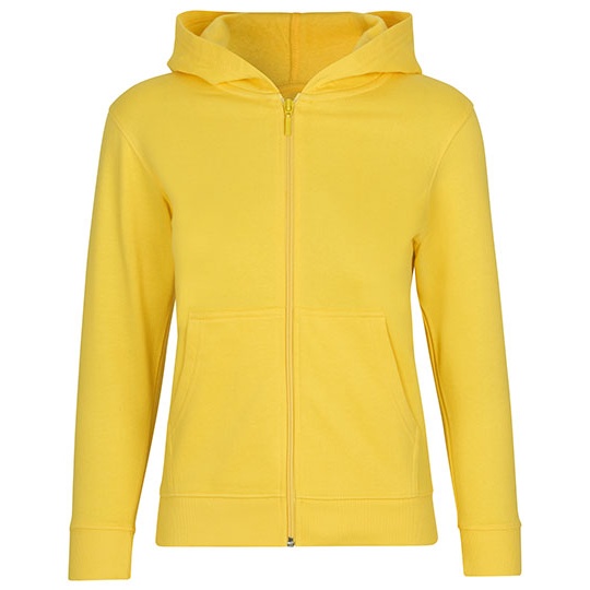Bluza dziecięca zapinana na zamek NE13301 - Yellow