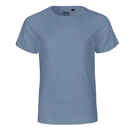 Koszulka Dopasowana Bawelna Organiczna NE30001 - Dusty Indigo