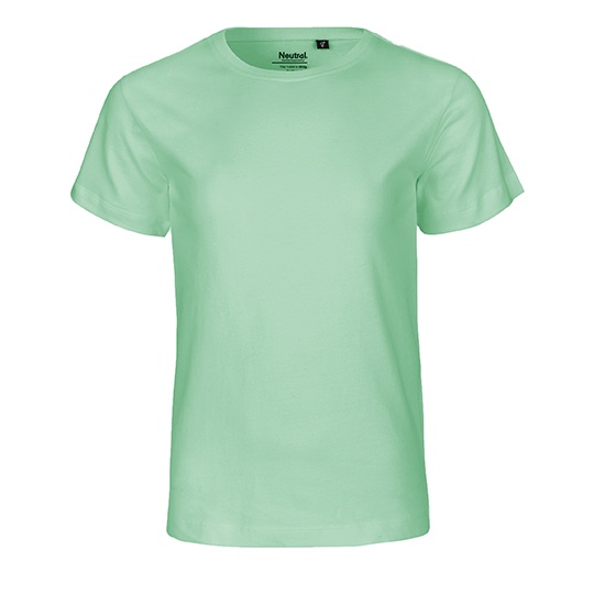 Koszulka Dopasowana Bawelna Organiczna NE30001 - Dusty Mint