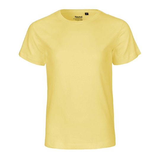 Koszulka Dopasowana Bawelna Organiczna NE30001 - Dusty Yellow