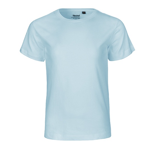 Koszulka Dopasowana Bawelna Organiczna NE30001 - Light Blue