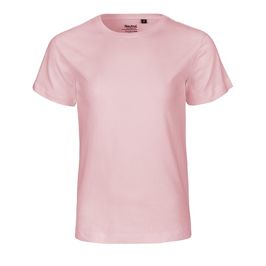 Koszulka Dopasowana Bawelna Organiczna NE30001 - Light Pink