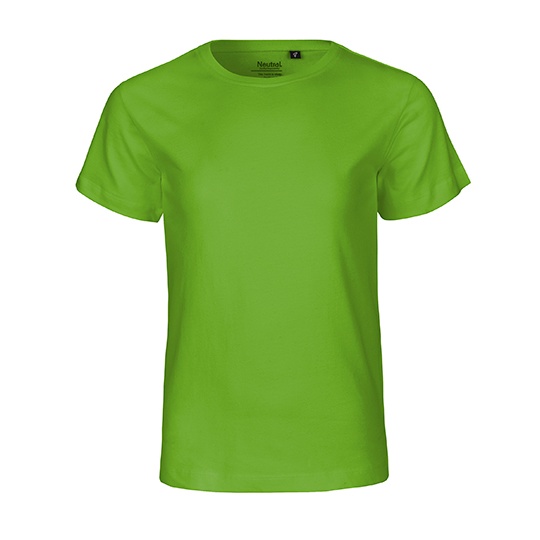 Koszulka Dopasowana Bawelna Organiczna NE30001 - Lime