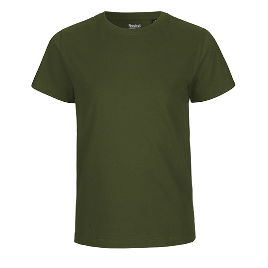 Koszulka Dopasowana Bawelna Organiczna NE30001 - Military