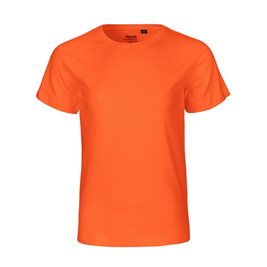 Koszulka Dopasowana Bawelna Organiczna NE30001 - Orange