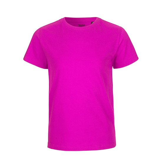 Koszulka Dopasowana Bawelna Organiczna NE30001 - Pink