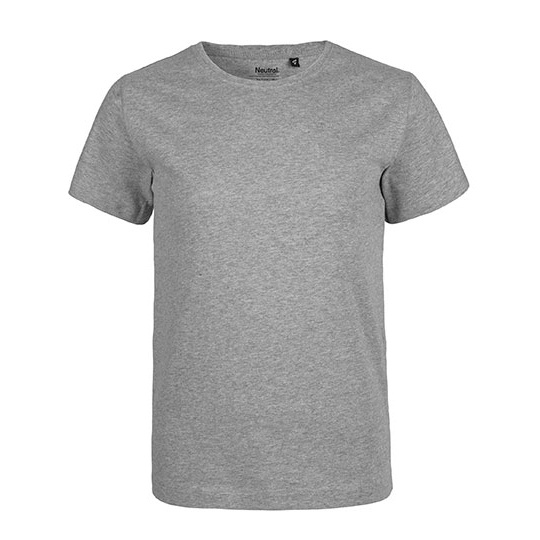 Koszulka Dopasowana Bawelna Organiczna NE30001 - Sport Grey