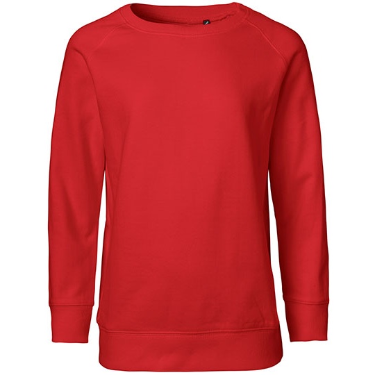 Bluza Dziecieca Bawelniana Certyfikowana NE33001 - Red