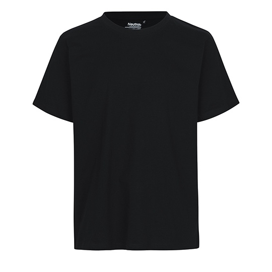 Koszulka Klasyczna Bawełna Organiczna NE60002 - Black