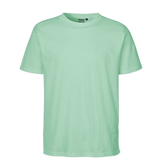 Koszulka Klasyczna Bawelna Organiczna NE60002 - Dusty Mint