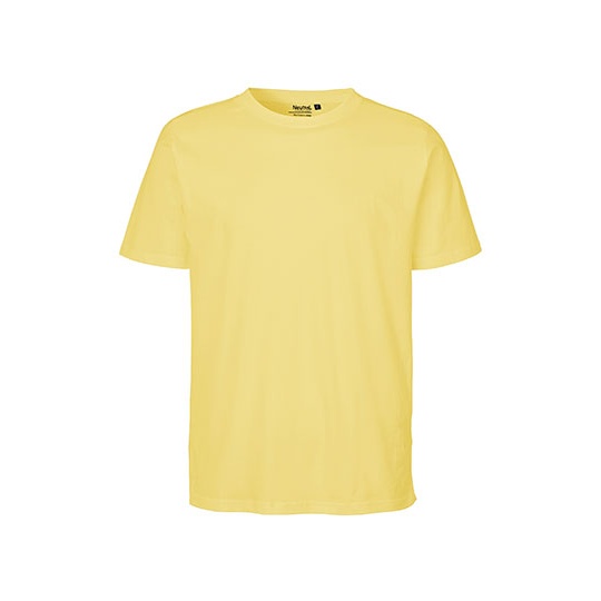 Koszulka Klasyczna Bawelna Organiczna NE60002 - Dusty Yellow