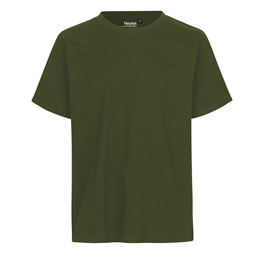 Koszulka Klasyczna Bawelna Organiczna NE60002 - Military