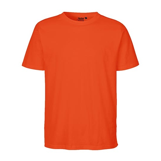 Koszulka Klasyczna Bawelna Organiczna NE60002 - Orange