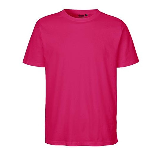 Koszulka Klasyczna Bawelna Organiczna NE60002 - Pink