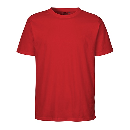 Koszulka Unisex z Bawełny NE60002 - Red