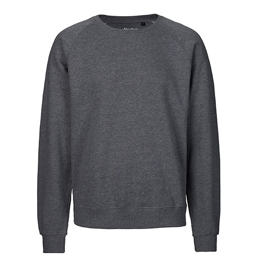Bluza Klasyczna Bawełna Organiczna Fairtrade NE63001 - Dark Heather