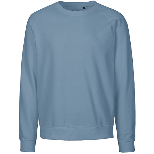 Bluza Klasyczna Bawełna Organiczna Fairtrade NE63001 - Dusty Indigo