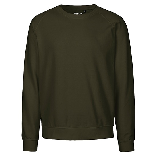Bluza Klasyczna Bawelna Organiczna Fairtrade NE63001 - Military