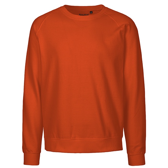 Bluza Klasyczna Bawelna Organiczna Fairtrade NE63001 - Orange