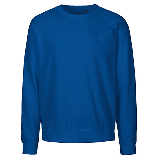 Bluza Klasyczna Bawelna Organiczna Fairtrade NE63001 - Royal