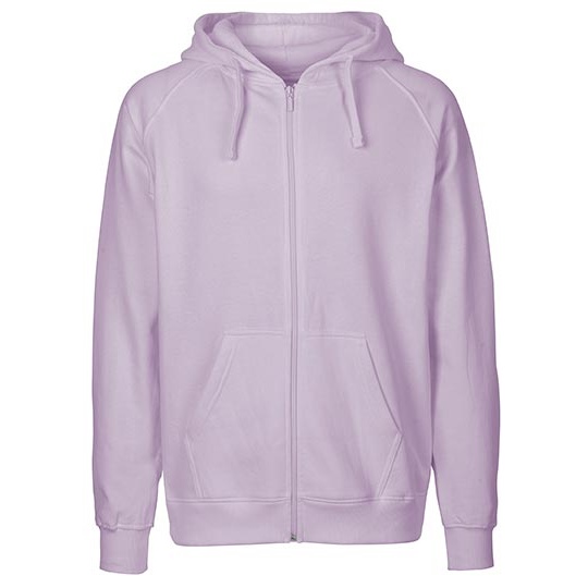Bluza Rozpinana z Kapturem Bawelna Organiczna Fairtrade NE63301 - Dusty Purple