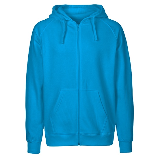 Bluza Rozpinana z Kapturem Bawelna Organiczna Fairtrade NE63301 - Sapphire