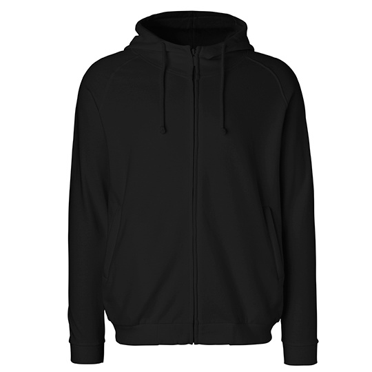 Bluza Unisex Bawelniana z Kapturem NE63401 - Black