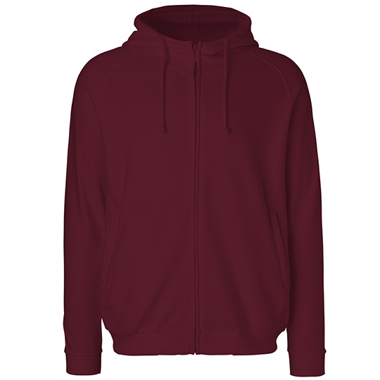 Bluza Unisex Bawelniana z Kapturem NE63401 - Bordeaux
