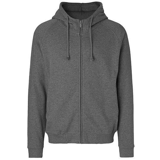 Bluza Unisex Bawelniana z Kapturem NE63401 - Dark Heather