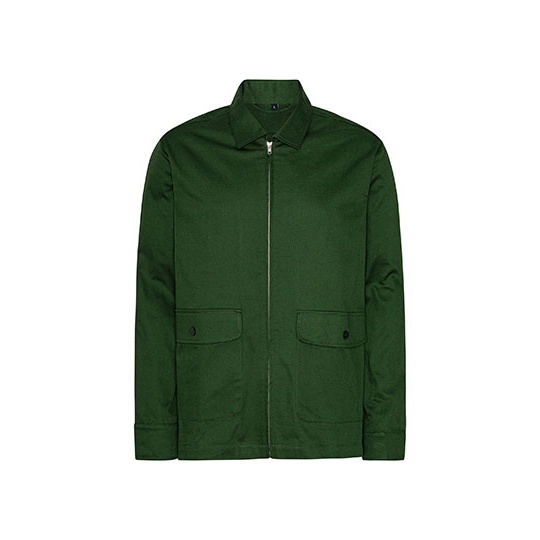 Kurtka Robocza Diagonalna NE67701 - Bottle Green