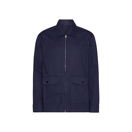 Kurtka diagonalna NE67701 - Navy