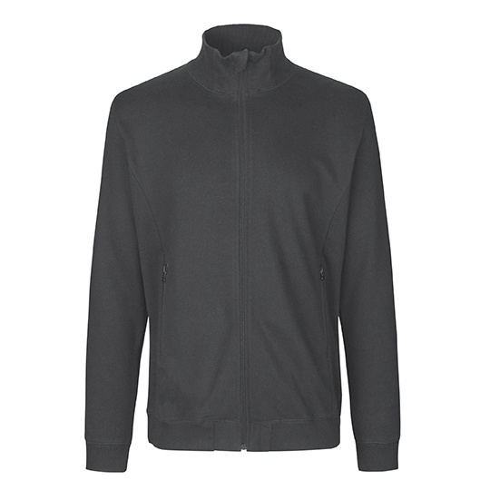 Bluza Unisex ze Stojka Bawelna Organiczna NE73601 - Charcoal