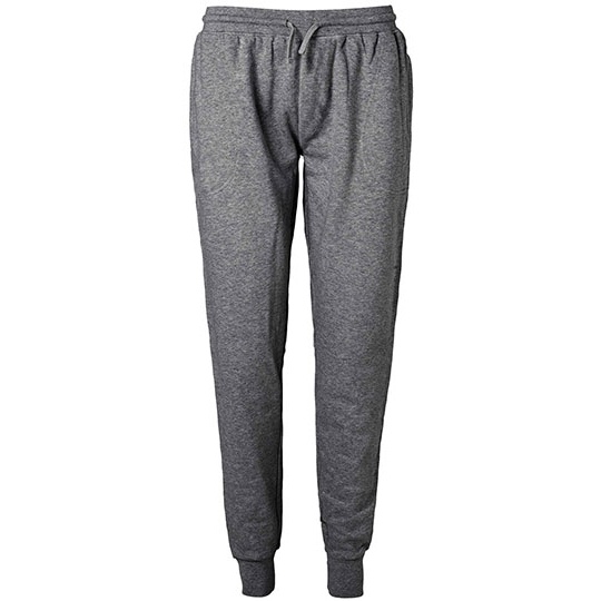 Spodnie Dresowe ze Sciagaczem Bawelna Fairtrade NE74002 - Dark Heather