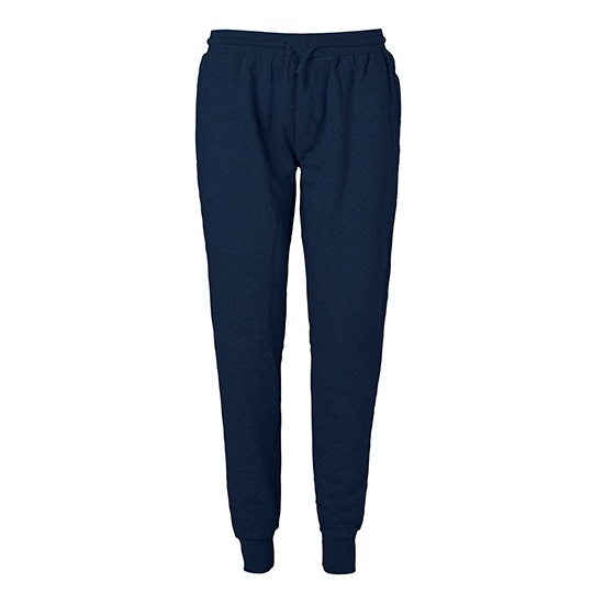 Spodnie Dresowe ze Sciagaczem Bawelna Fairtrade NE74002 - Navy