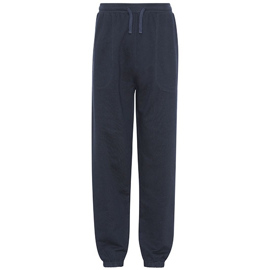 Spodnie Dresowe Unisex Luzny Kroj Bawelna Organiczna NE74003 - Navy