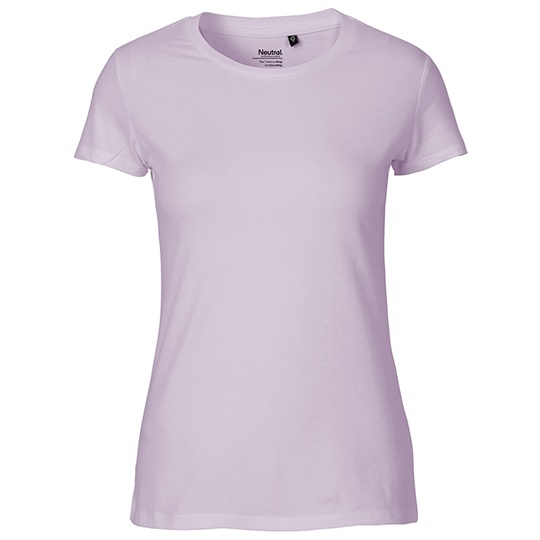Koszulka Damska Dopasowana Bawelna Organiczna NE81001 - Dusty Purple