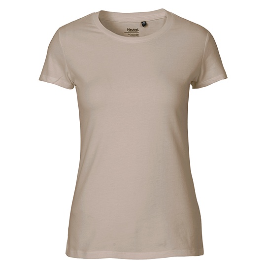 Damski t-shirt NE81001 - Sand