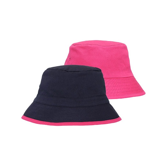 Kapelusz Dwustronny Bawelniany NE93061 - Navy & Pink