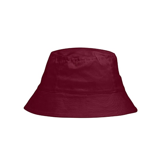 Kapelusz Bucket Bawelniany NEK93060 - Bordeaux