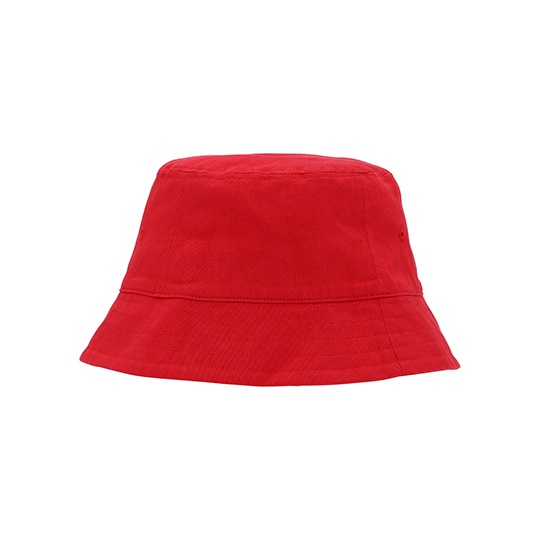 Kapelusz Bucket Bawelniany NEK93060 - Red