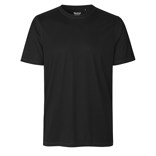 Koszulka Unisex Klasyczna Szybkoschnaca NER61001 - Black