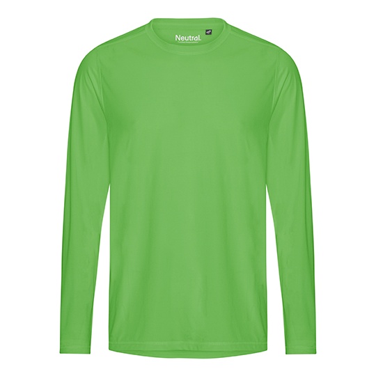 Koszulka sportowa z długim rękawem NER61050 - Lime