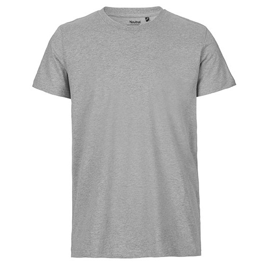 T-shirt Unisex Slim Bawelna Organiczna NET61001 - Sport Grey