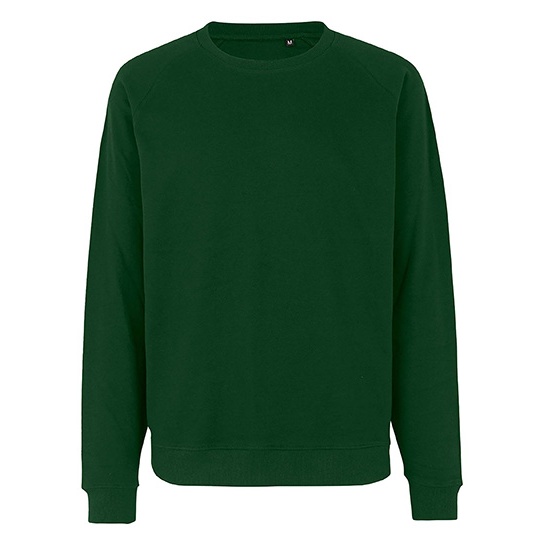 Bluza Raglanowa Unisex Bawelna Organiczna NET63001 - Bottle Green